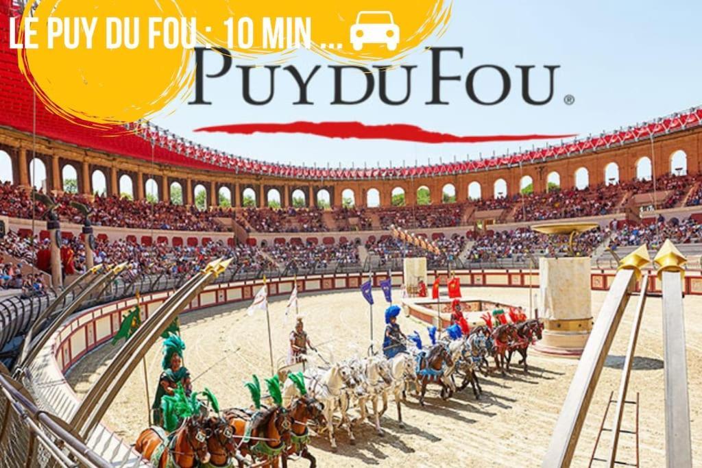 Апартаменты Puy Du Fou Ле-Эрбье Экстерьер фото